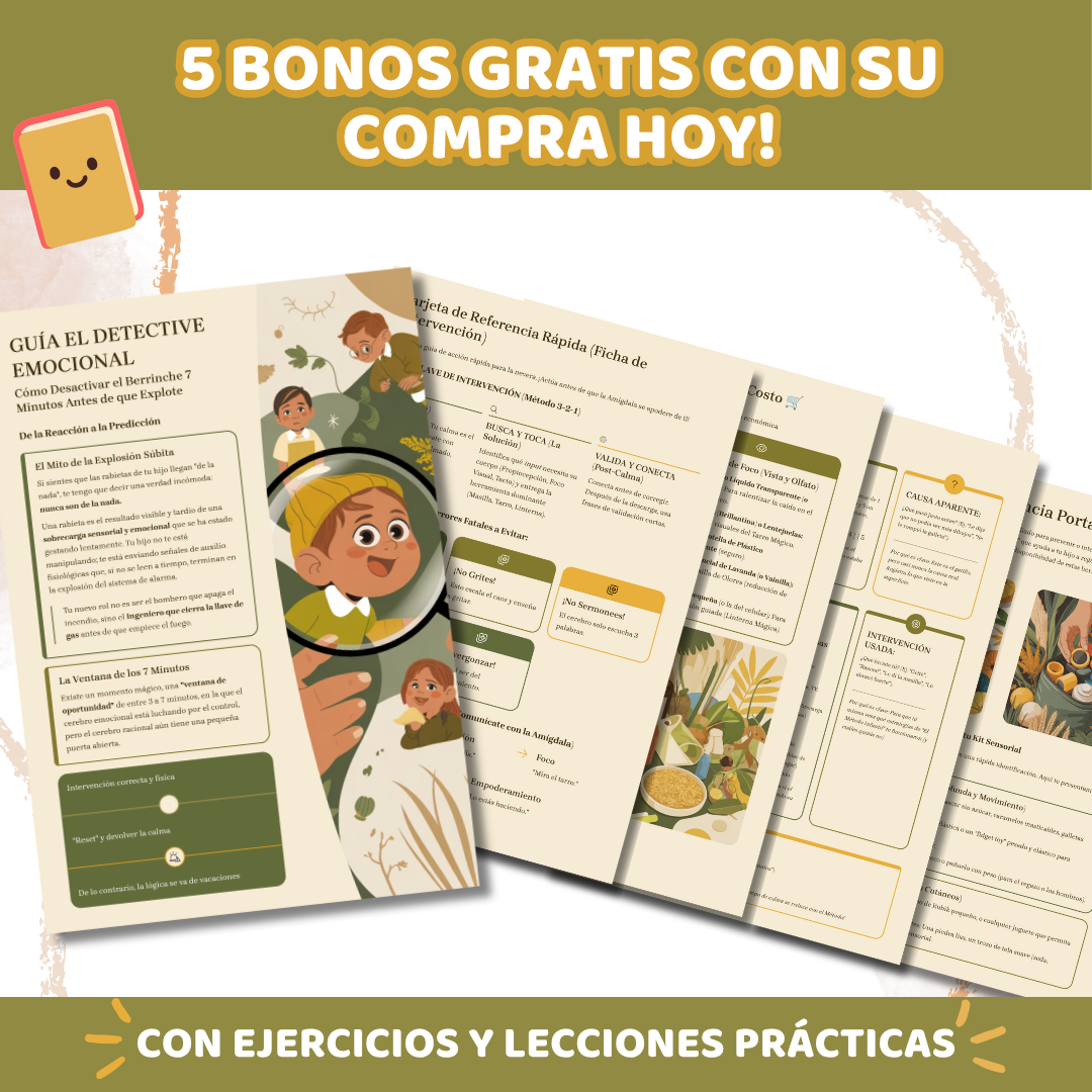 5 Bonos Gratis Con Su Compra Hoy - Con Ejercicios y Lecciones Prácticas